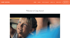 Desktop Screenshot of campaurora.org